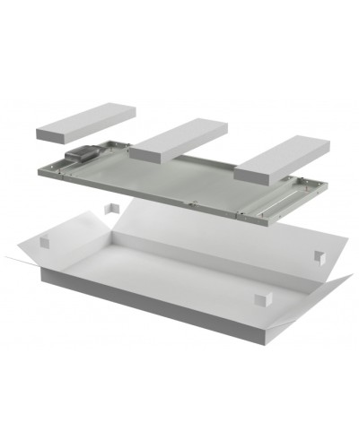 ITK LINEA N Панель задняя 600мм шкафа 42U сер. (LN35-42U6X-ZM) в Хасавюрте Аксессуары для стоек и шкафов Pintop.ru