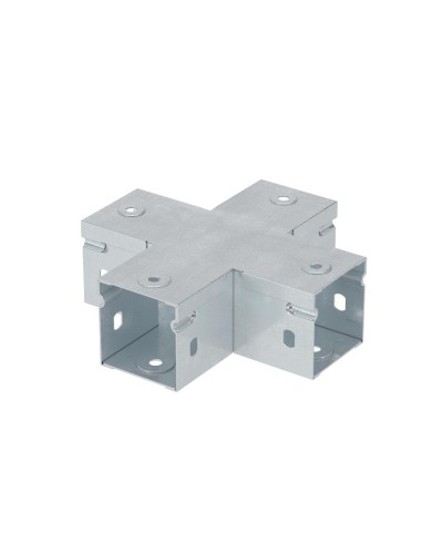 Тройник горизонтальный DKC (39004ZL) в Хасавюрте Аксессуары для лотков Pintop.ru