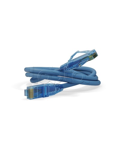 Патч-корд U/UTP Hyperline PC-LPM-UTP-RJ45-RJ45-C6-0.3M-LSZH-BL в Хасавюрте Патчкорды (медные) Pintop.ru