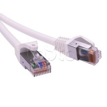 Патч-корд экранированный CAT6 F/UTP 4х2, LSZH, белый, 1м DKC RN6FU4510WH
