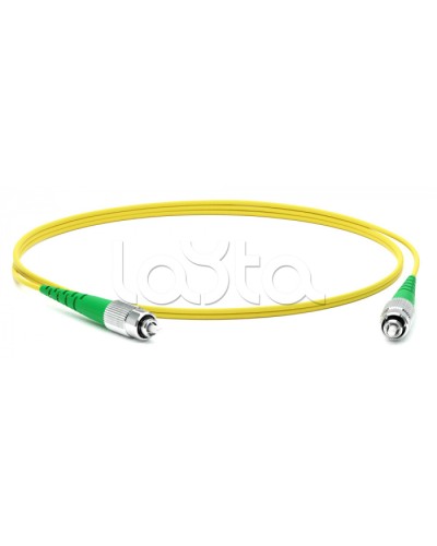 Патч-корд волоконно-оптический Hyperline FC-S2-9-FC/AR-FC/AR-H-0.5M-LSZH-YL в Хасавюрте Патч-корды оптические Pintop.ru