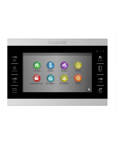 Видеодомофон Falcon Eye Atlas Plus HD (Black) в Хасавюрте Абонентские видеоустройства Pintop.ru