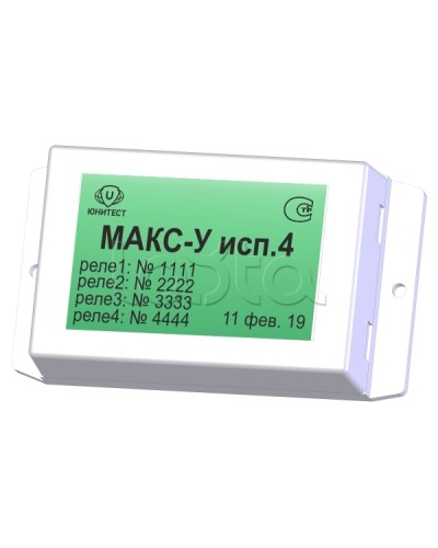 Модуль адресный управляющий Юнитест МАКС-У исп.4 в Хасавюрте Адресная система пожарной сигнализации Юнитест Pintop.ru