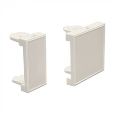 Заглушка 22.5х45, белая LANMASTER (LAN-SIP-22B-WH)