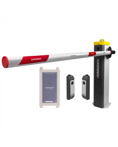 Комплект CARDDEX Комплект с шлагбаумом RBS-L Оптимум GSM-L в Хасавюрте Автоматические шлагбаумы Pintop.ru