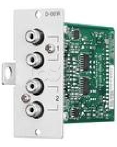 Модуль стерео входа небалансный 2-х канальный TOA D-001R в Хасавюрте Системы оповещения и трансляции TOA Pintop.ru