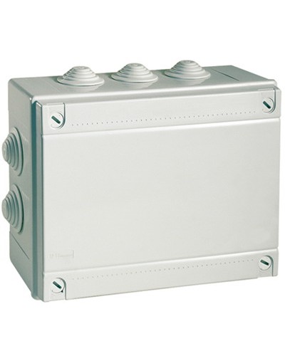 Коробка ответвительная с кабельными вводами, IP55, 190х140х70 мм DKC 54100 в Хасавюрте Распределительные коробки Pintop.ru