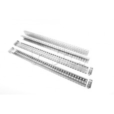 Шина монтажная 23х73 с держателем для шкафов EMS высота/ширина/глубина 600 мм Elbox EMS-RM-73.23.600