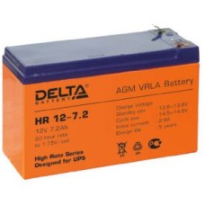 Аккумулятор свинцово-кислотный Delta HR 12-7.2