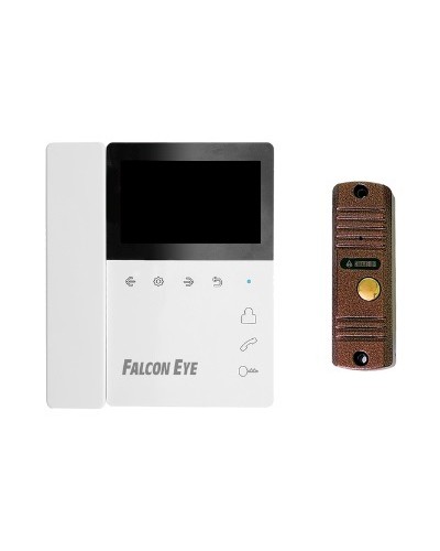 Комплект видеодомофона Lira + AVC-305 (PAL) Медь Falcon Eye в Хасавюрте Абонентские видеоустройства Pintop.ru
