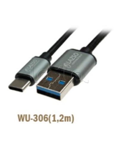 Кабель для передачи данных и зарядки LazsoWU-206(1,2m) в Хасавюрте Оборудование для видеонаблюдения Pintop.ru