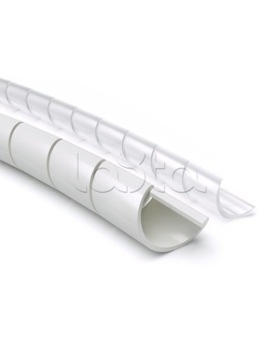 Жгут для кабеля SPIRALITE PA4 бел. (уп.20м) ДКС (00984RL) в Хасавюрте Аксессуары для кабель-канала Pintop.ru