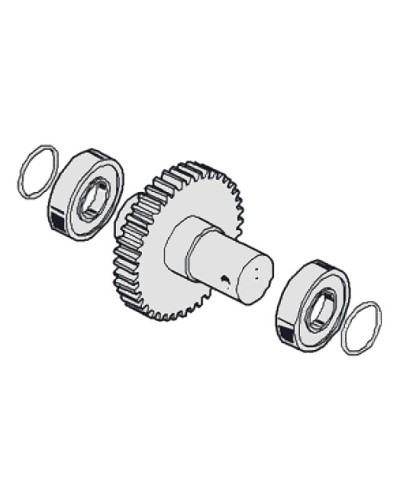 Вал выходной G12000 Came 119RIG100 в Хасавюрте Запчасти для шлагбаумов и автоматики Pintop.ru