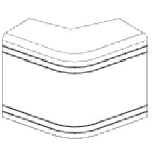 Угол внешний неизменяемый (90°) NEA 60х40 мм DKC 01807