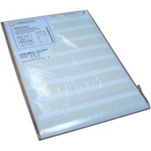 Маркер самоламинирующийся LANMASTER LAN-MCL-12x10x7