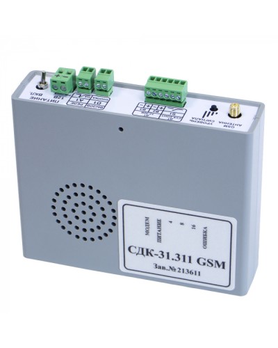 Блок контроля GSM Кристалл СДК-31.311GSM в Хасавюрте Приемно-контрольные приборы Pintop.ru