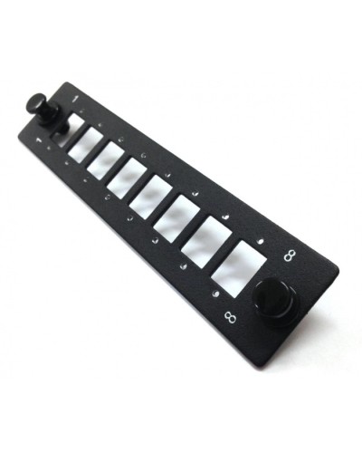 Бокс оптический 19 Hyperline FO-FP-W140H42-8SC/DLC-BK в Хасавюрте Кросс оптический Pintop.ru