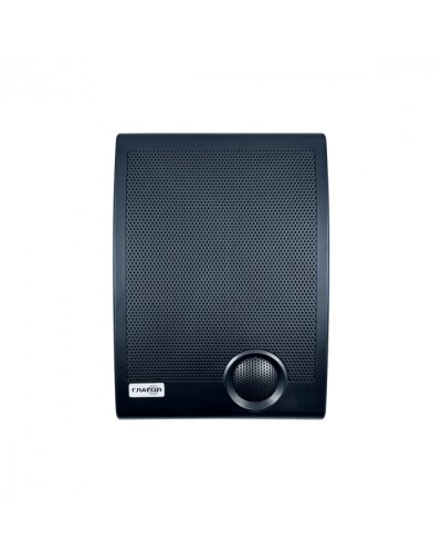 Оповещатель речевой настенный Тромбон Глагол Н2-10 (чёрный) в Хасавюрте Система оповещения и трансляции Pintop.ru