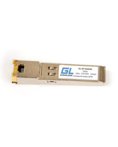 Модуль SFP+ Gigalink GL-OT-STRJ45 в Хасавюрте Модули SFP/XFP/GBIC Pintop.ru