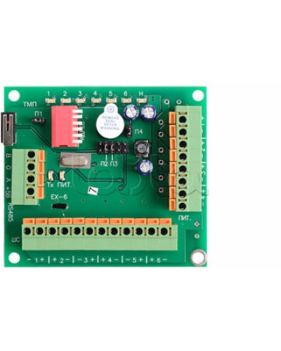 Модуль расширителя шлейфов Полисервис EX-6-1 в Хасавюрте Модули сопряжения Pintop.ru