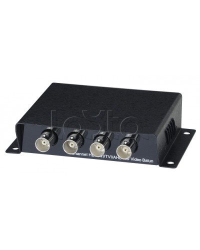 Приемопередатчик пассивный 4-канальный, HDCVI/TVI/AHD, по витой паре SC&T TTP414HD в Хасавюрте Видеоусилители, Модуляторы, Делители Pintop.ru