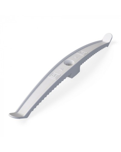 Держатель кабеля двусторонний для прямого монтажа в гофроящике белый (100 шт/кор) Промрукав (PR13.0486) в Хасавюрте Аксессуары для кабель-канала Pintop.ru