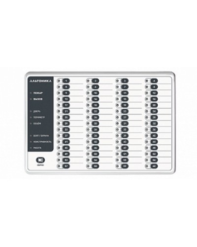 Блок выносной индикации Альтоника RS-101BVI в Хасавюрте Радиоканальная тревожно-вызывная система Риф Наряд Альтоника Pintop.ru