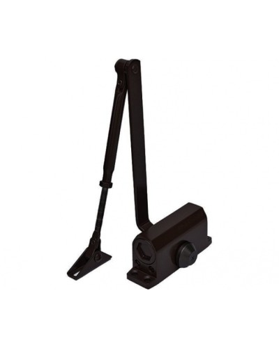 Доводчик дверной с рычажной тягой DC-065 EN3/4/5, чёрный NOTEDO DC065BL в Хасавюрте Доводчики Pintop.ru