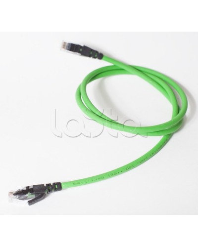 Коммутационный шнур категории 6, U/UTP, 4х2х(7х0,21), LSZH, 2м, зеленый SPL (500014) в Хасавюрте Патчкорды (медные) Pintop.ru