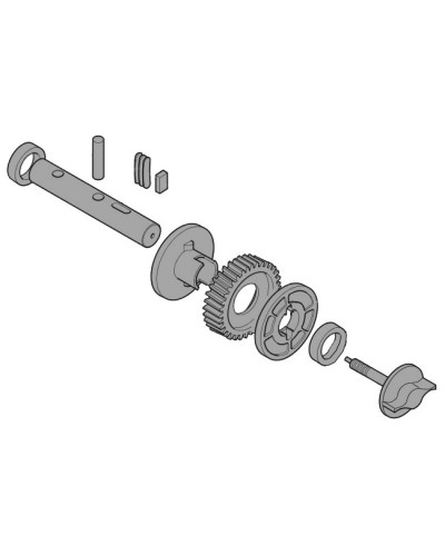 Выходной вал BX-P Came 119RIBX028 в Хасавюрте Запчасти для шлагбаумов и автоматики Pintop.ru