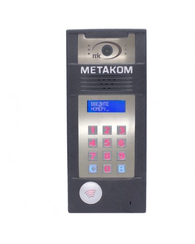 Многоабонентый антивандальный блок вызова со встроенной видеокамерой Метаком MК2018-TMRFGV в Хасавюрте Блоки вызова многоабонентные Pintop.ru