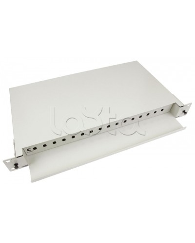 Бокс оптический 19, 1U на 16 ST/FC портов Cabeus ODF-19-16-ST в Хасавюрте Кросс оптический Pintop.ru