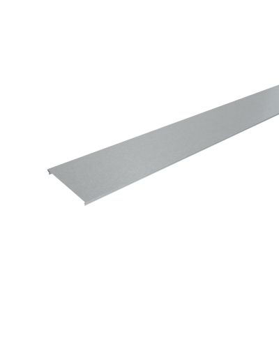 Крышка лестничного лотка 100х1,0 L2500 мм HD85 КМ-профиль (KLL100-1.0-2500 HD85) в Хасавюрте Аксессуары для лотков Pintop.ru