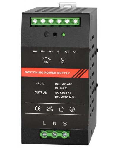 Блок питания Smartec ST-PS120DDU-BK в Хасавюрте Дополнительное оборудование для СКУД Pintop.ru