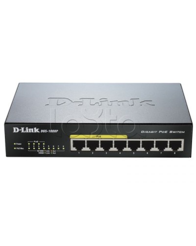 Коммутатор D-Link DGS-1008P/E1A в Хасавюрте Коммутаторы Pintop.ru