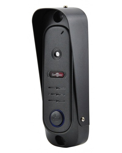 Видеопанель вызывная (черный) Smartec ST-DS206C-BK в Хасавюрте Вызывные видеопанели малоабонентные Pintop.ru