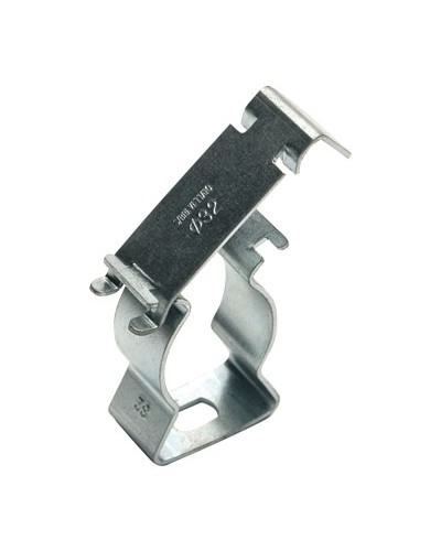 Держатель с крышкой быстрой фиксации 32мм 6044-A40 DKC в Хасавюрте Держатели, клипсы, скобы Pintop.ru