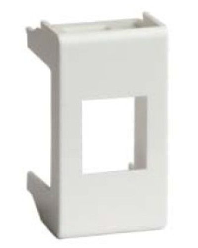 Адаптер для разъемов KEYSTONE 1 модуль DKC (45007) в Хасавюрте Патч-корды и пигтейлы Pintop.ru