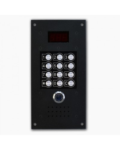 Цифровой домофон Олевс PROV-TM Черный в Хасавюрте Домофония Pintop.ru