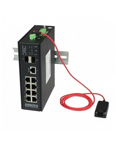 Коммутатор OSNOVO SW-80802/ILS(port 90W, 300W) в Хасавюрте Коммутаторы Pintop.ru