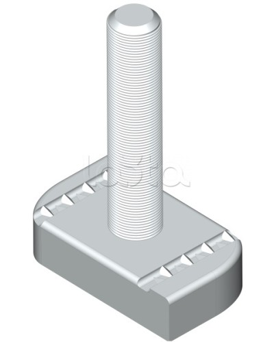 STRUT-Т-болт М10х50 EKF (sttbm10x50) в Хасавюрте Крепеж Pintop.ru
