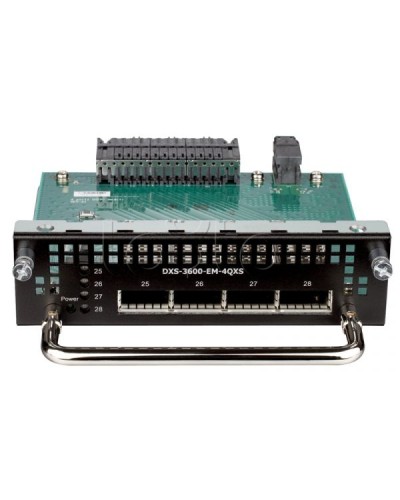 Модуль расширения с 4 портами 40G QSFP+ D-Link DXS-3600-EM-4QXS/A1A в Хасавюрте Маршрутизаторы, Роутеры и Точки Доступа Pintop.ru