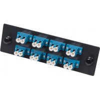 Панель адаптерная для кроссов LAN-FOBM с 8 дуплексными адаптерами SC/OS2 LANMASTER LAN-APM-8x2SC/OS2