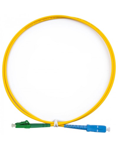 Шнур оптический simplex LC/APC-SC/UPC 9/125 SM 1,5 м LSZH Cabeus FOP(s)-9-LC/APC-SC/UPC-1,5M в Хасавюрте Патч-корды оптические Pintop.ru