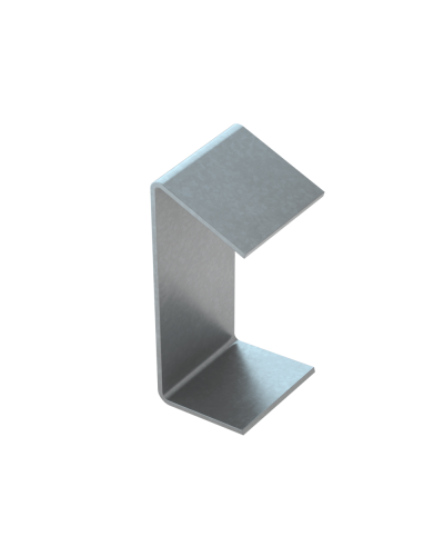 Распорка для швеллера 50х50х4,0 мм (под основание 120 мм) HD85 КМ-профиль (RP41-114-2.5 HD85) в Хасавюрте Аксессуары для лотков Pintop.ru