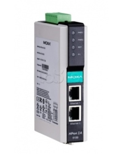 Сервер 2-портовый RS-232/422/485 в Ethernet Moxa NPort IA-5250 в Хасавюрте Дополнительное оборудование для ОПС Pintop.ru