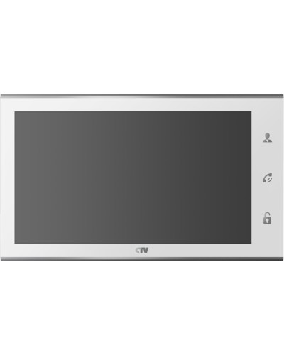 Монитор видеодомофона CTV-M4105AHD (белый) в Хасавюрте Абонентские видеоустройства Pintop.ru