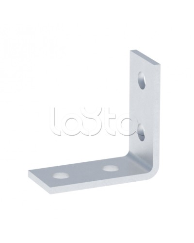 STRUT-пластина угловая 90гр. 4 отверстия HDZ EKF (stpu4-HDZ) в Хасавюрте Аксессуары для лотков Pintop.ru