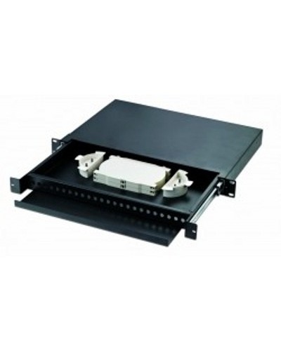 Кросс оптический 19 1U стоечный на 24 адаптера FC LANMASTER LAN-FOBM-RMS-24FC в Хасавюрте Кросс оптический Pintop.ru