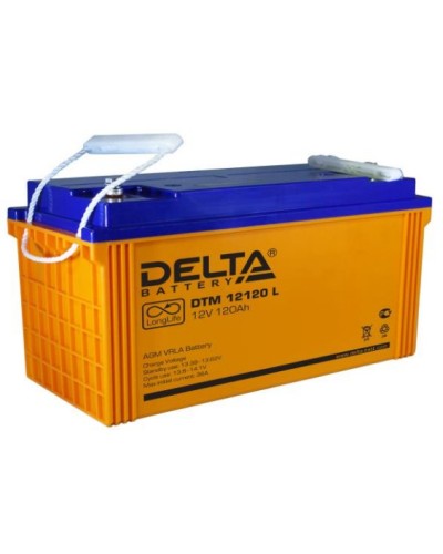 Аккумулятор свинцово-кислотный Delta DTM 12120 L в Хасавюрте Электротехническое оборудование Pintop.ru